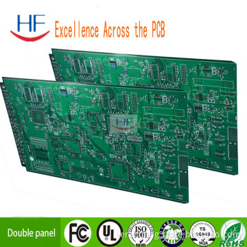 Hf Double-Sided Rigid Black Soldermask 2oz Copper PCB with High Quality PCB